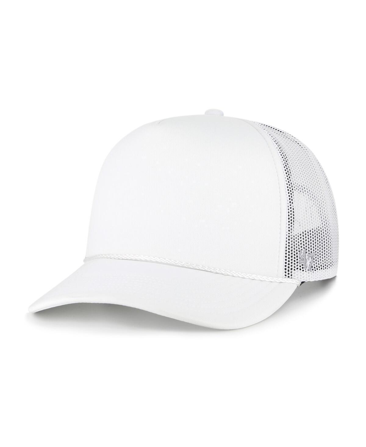 Mens 47 Brand White Meshback Adjustable Hat Product Image