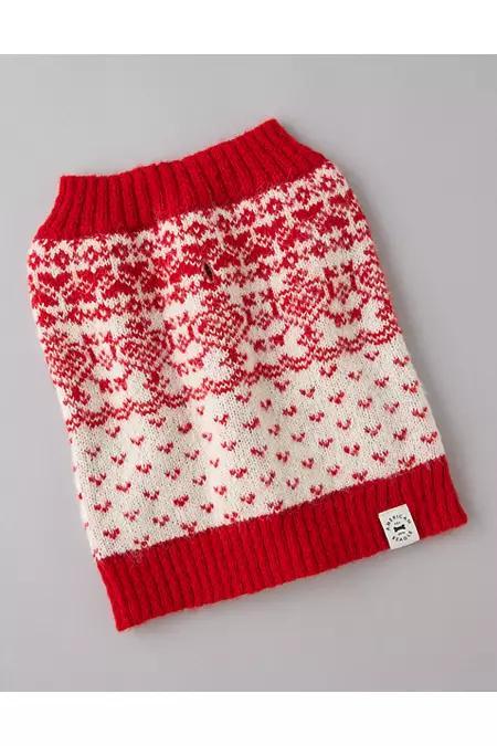 ABO Fair Isle Dog Sweater Womens product image