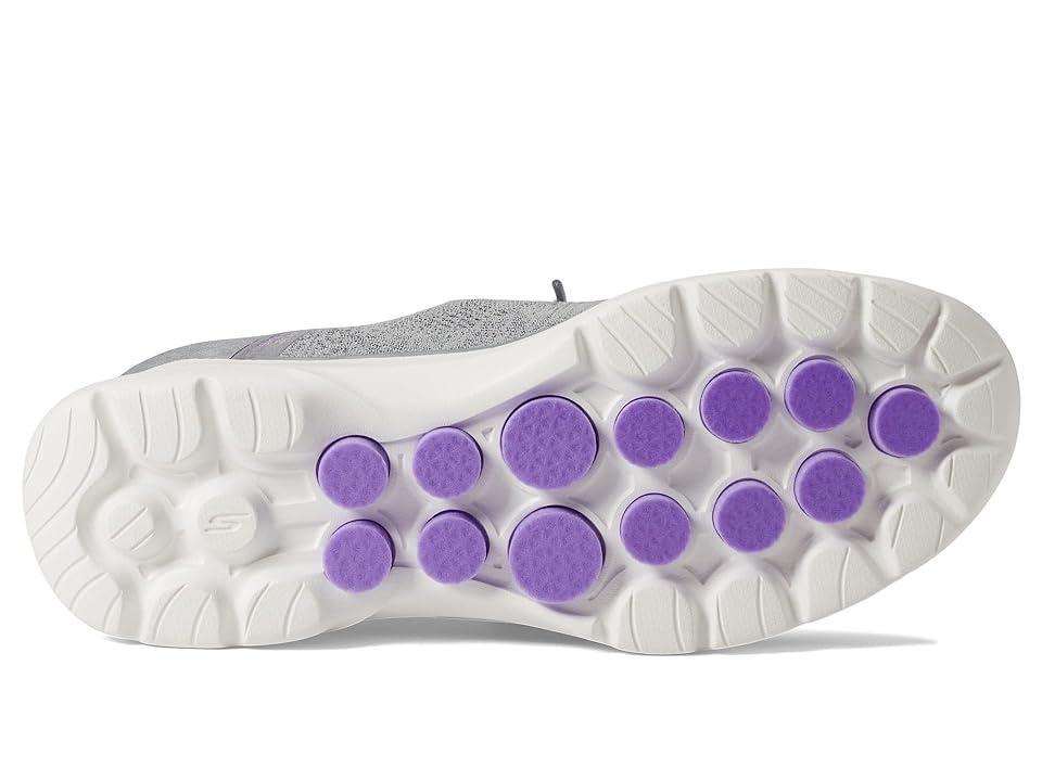 SKECHERS Performance Go Walk 6 Lovely Day Hands Free Slip-Ins (Gray/Lavender) Women's Shoes Product Image