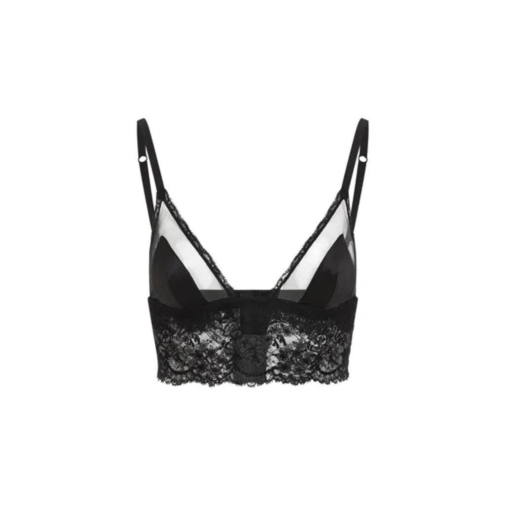 DOLCE & GABBANA Black Bralette Product Image