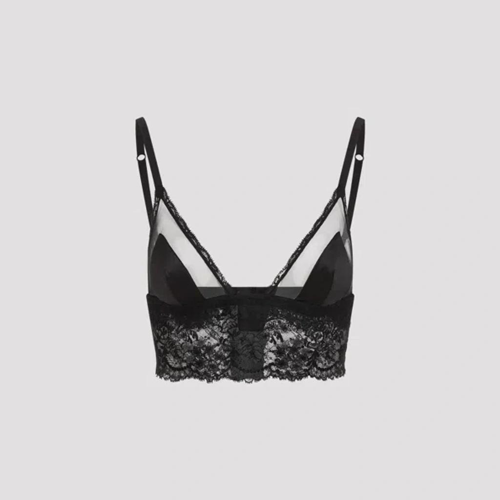 DOLCE & GABBANA Black Bralette Product Image