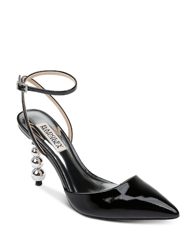 Badgley Mischka Collection Indie II Ankle Strap Pointed Toe Pump Product Image