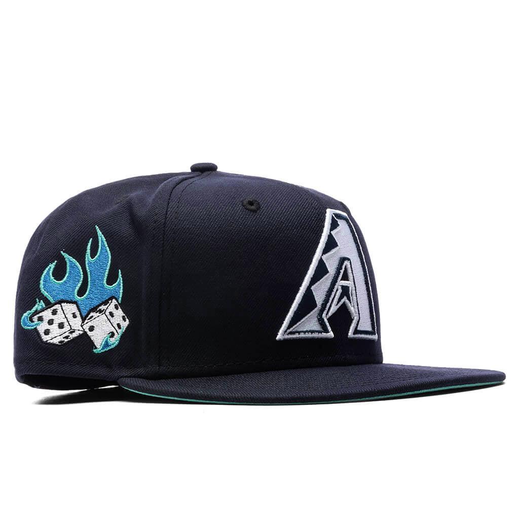 Feature x New Era Flaming Dice 59FIFTY Fitted - Arizona Diamondbacks Male Product Image