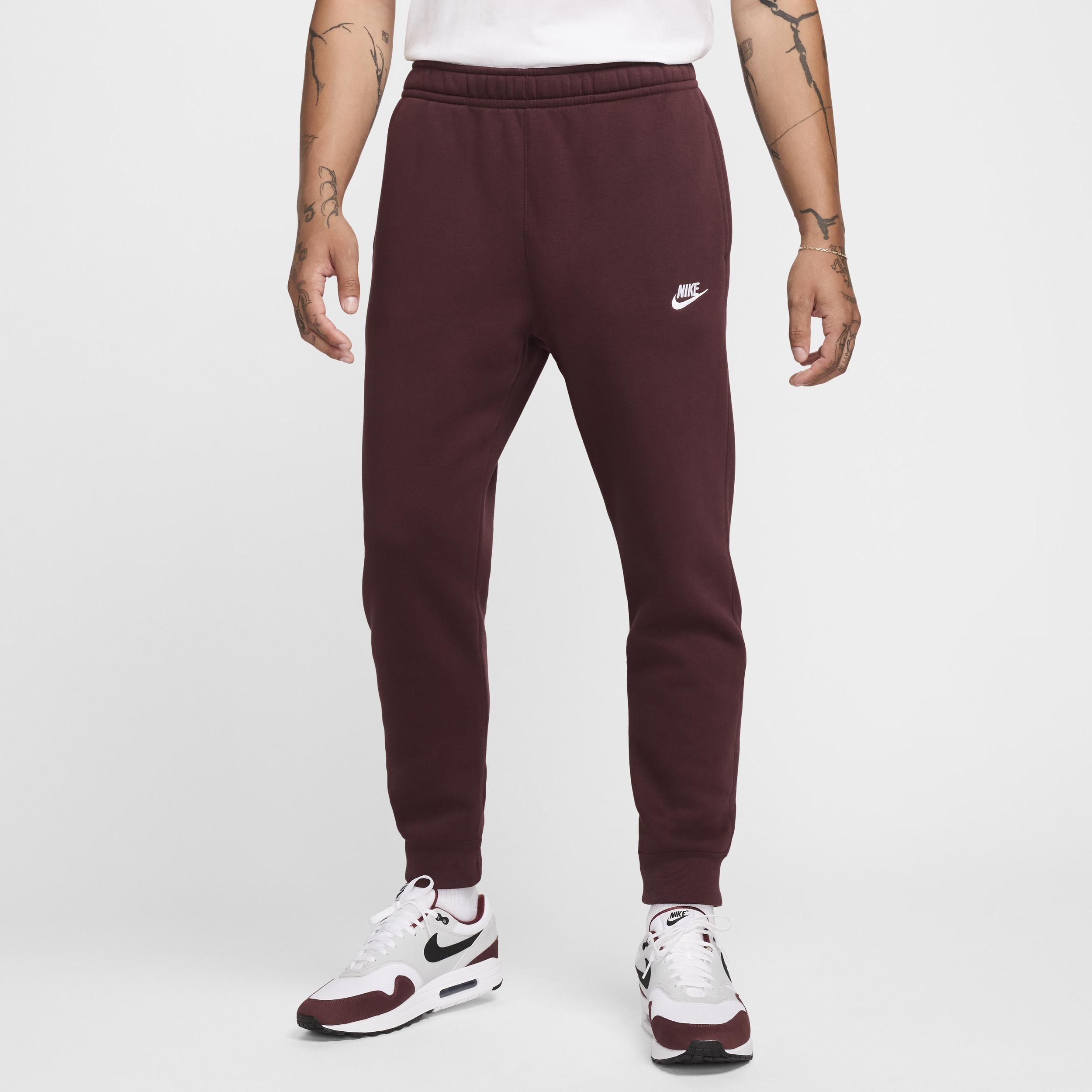 Mens Nike Sportswear Club Fleece Joggers Red Crush Product Image