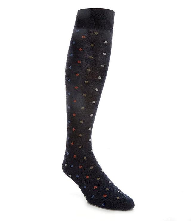 Cremieux Small Dots Over-The-Calf Dress Socks Product Image