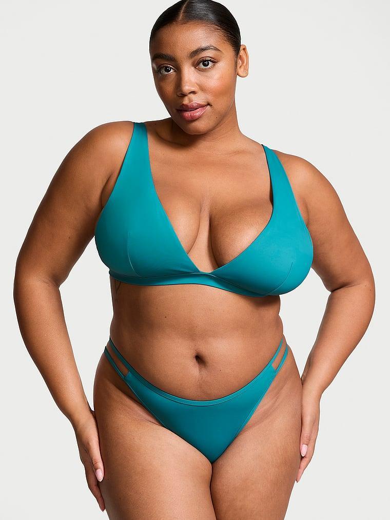 Essential Plunge Bikini Top Product Image