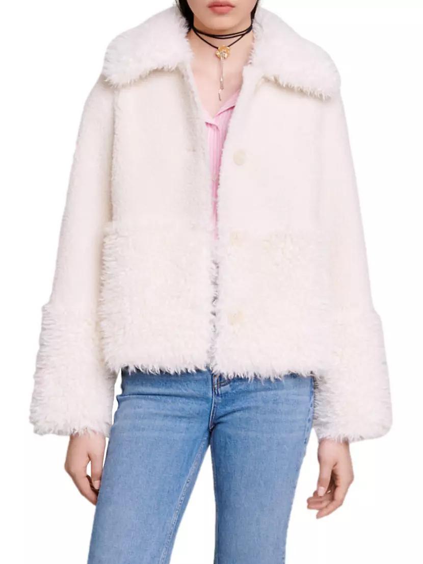 Short Fake Fur Coat Product Image