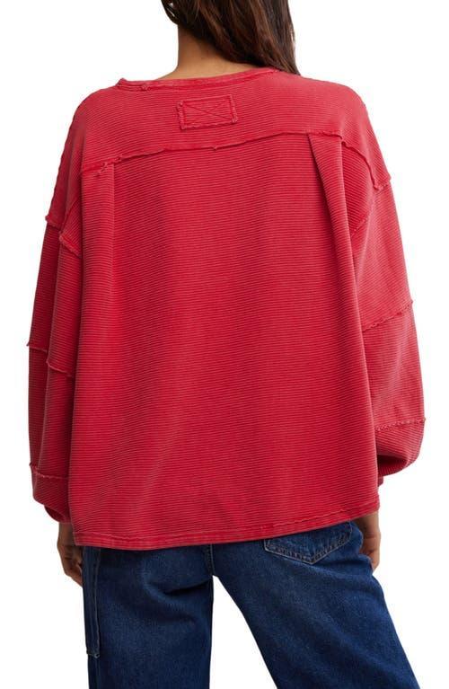 FREE PEOPLE Easy Street Tunic In Strawberry Product Image