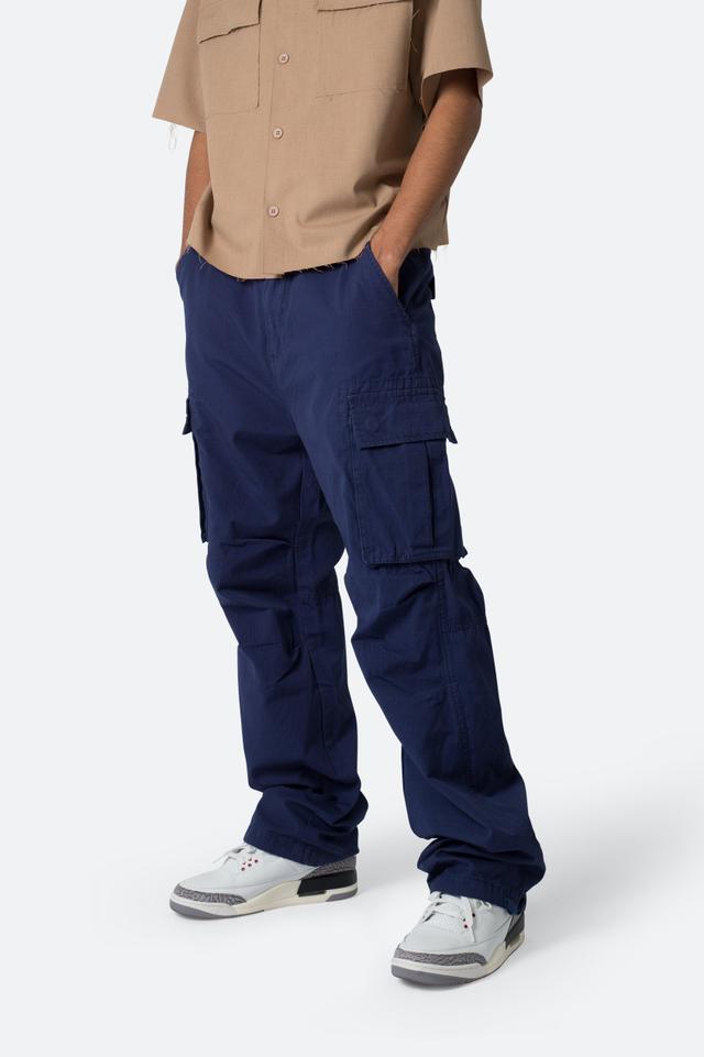 Ultra Baggy Vintage Cargo Pants - Navy Product Image