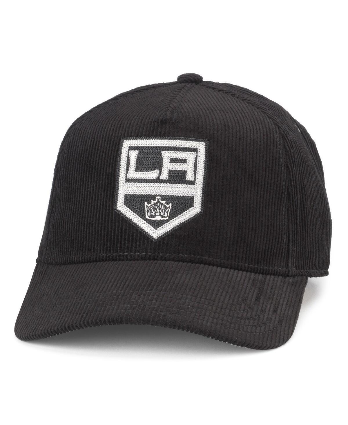 Mens American Needle Black Los Angeles Kings Corduroy Chain Stitch Adjustable Hat Product Image