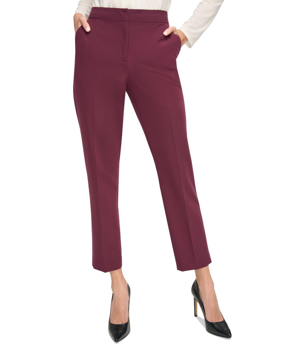 Tommy Hilfiger Womens Sloane Slim-Leg Ankle Pants product image