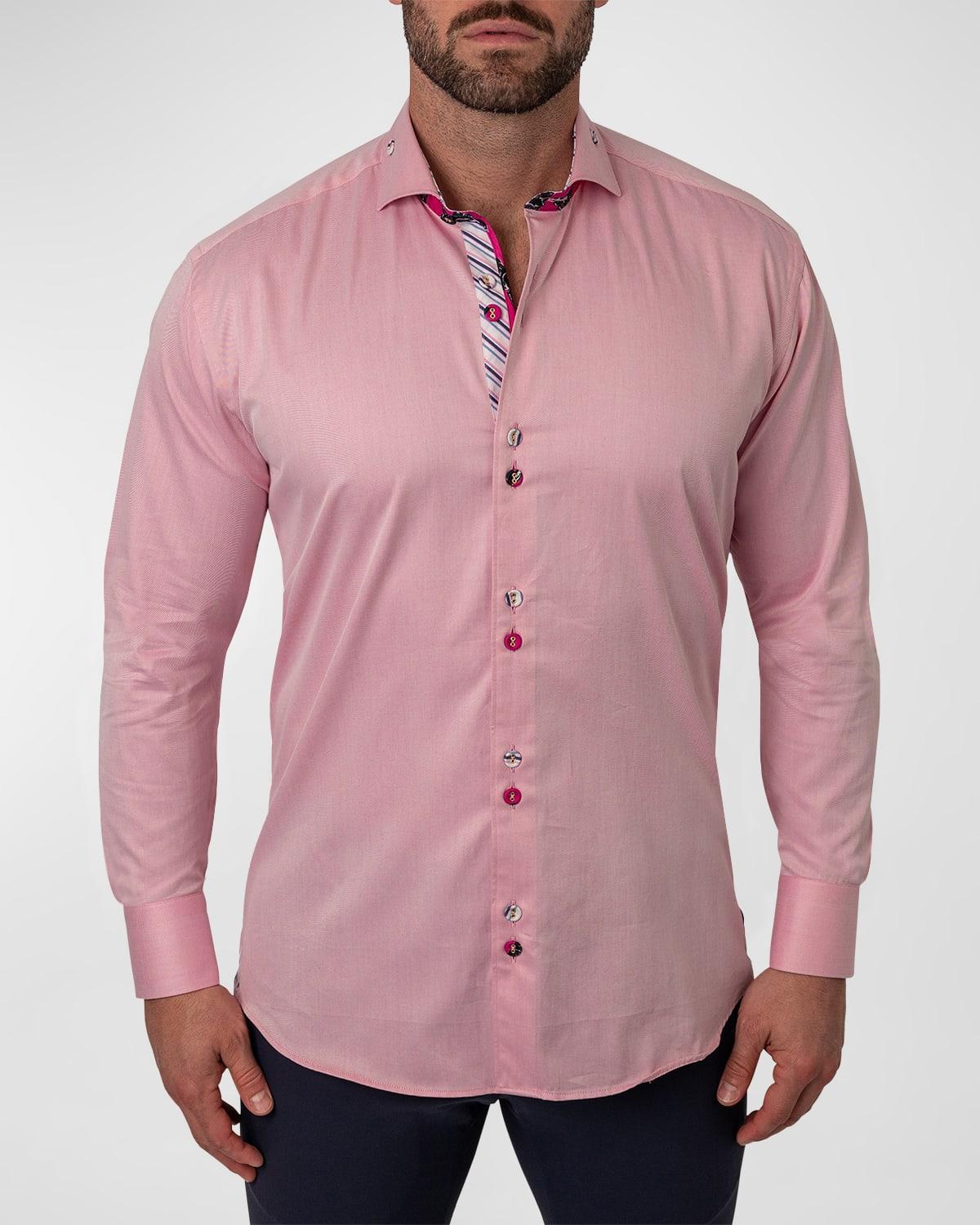 Mens Einstein Raspberry Sport Shirt Product Image