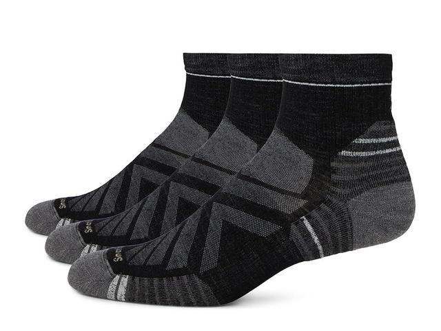 Smartwool Hike Targeted Cushion Ankle Socks 3-Pack Men's Crew Cut Socks Shoes Product Image