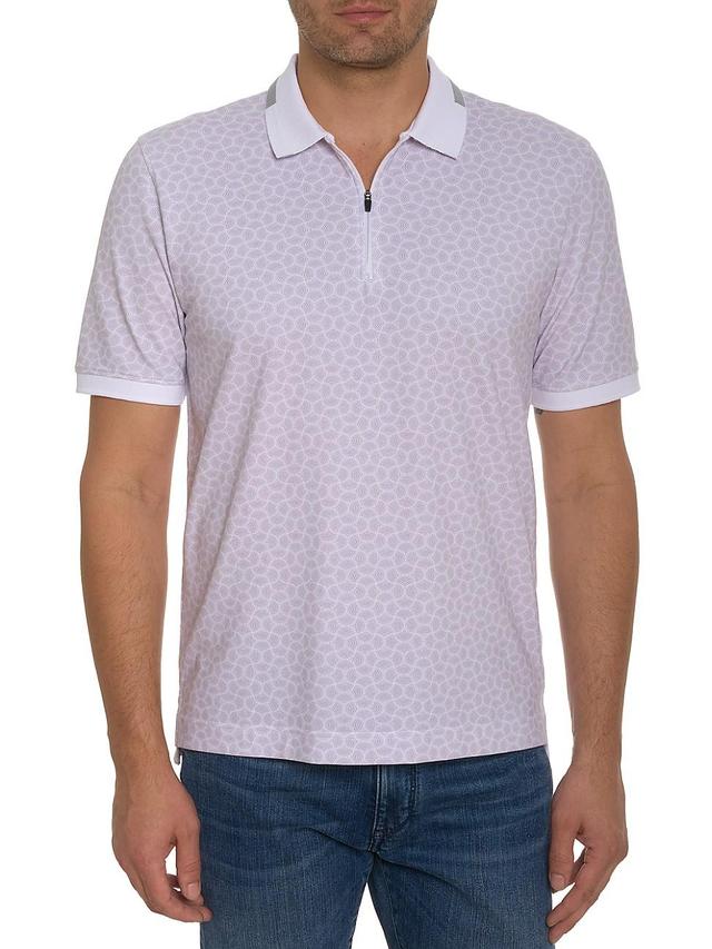 Mens Sheen Short-Sleeve Polo Product Image