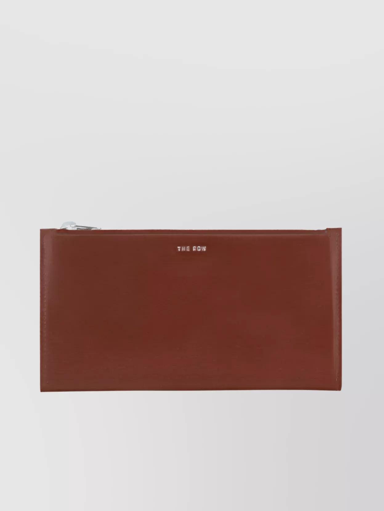 Logo Leather Rectangular Wallet Product Image