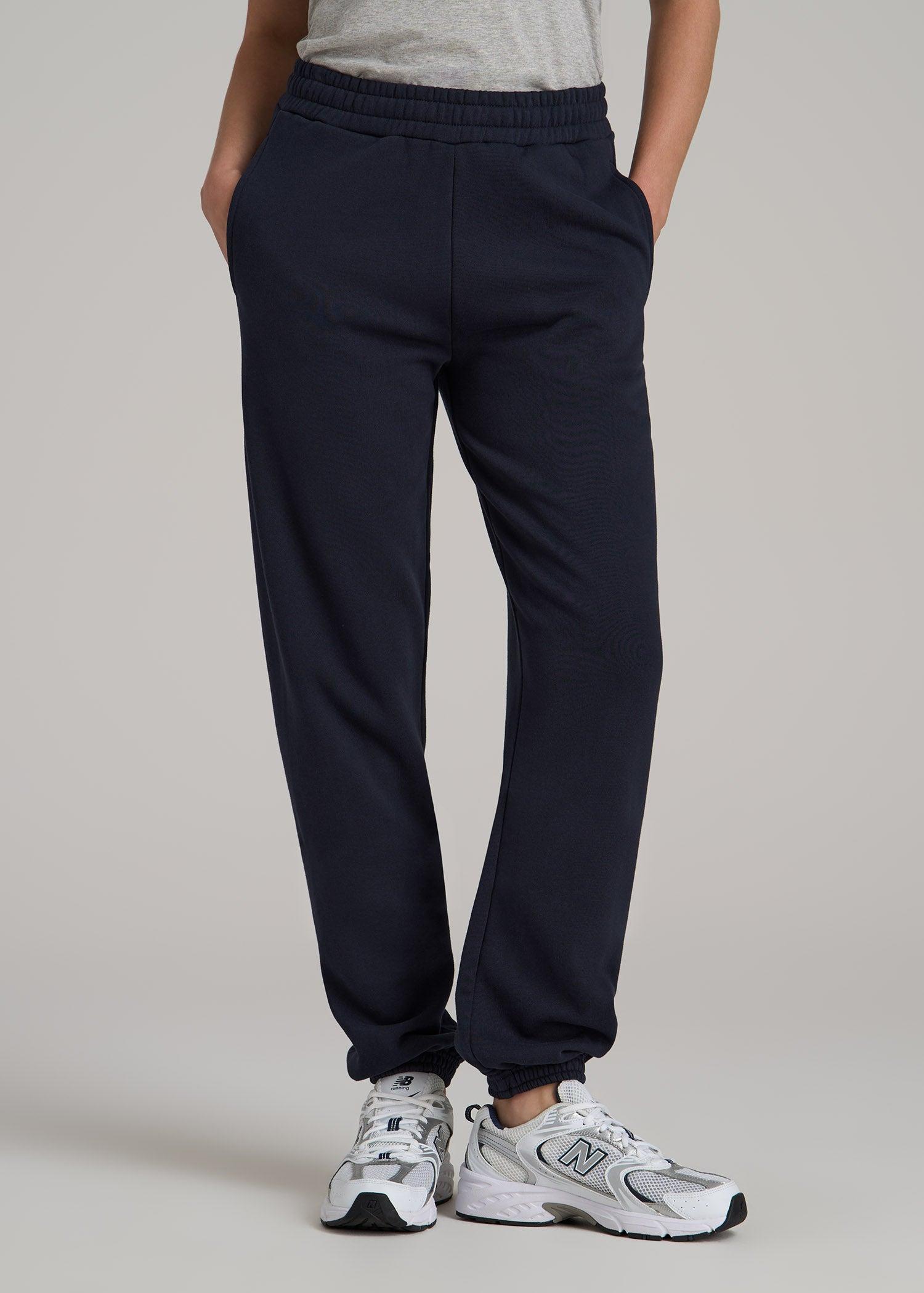 Wearever Fleece Relaxed Women's Tall Sweatpants in Evening Blue product image