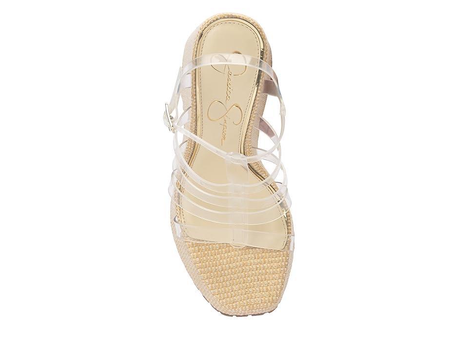 Jessica Simpson Divinia (Clear/Natural) Women's Shoes Product Image