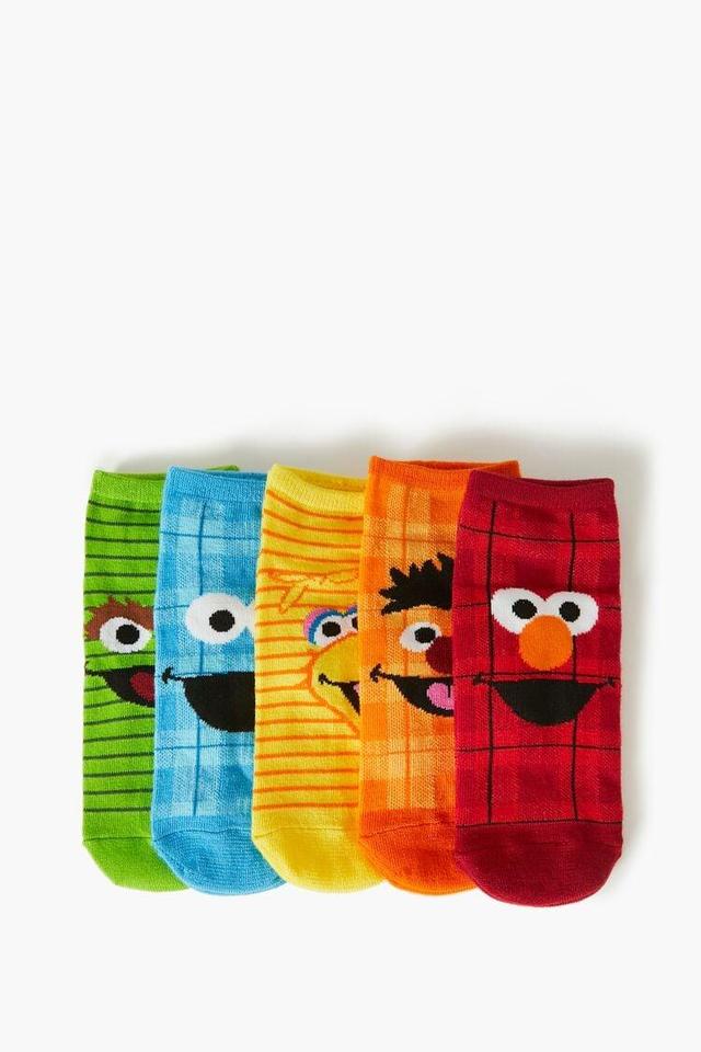 Sesame Street Ankle Socks Set - 5 pack | Forever 21 Product Image