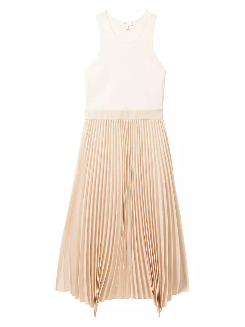 Marnie Pieced Pleated Dress Product Image