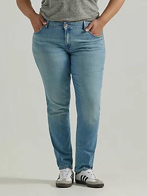 Women's Legendary Regular Straight Jean (Plus) | Women's Jeans | Lee® Product Image