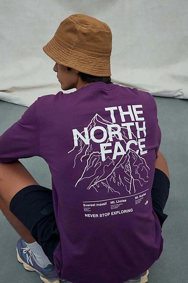 The North Face Places We Love Long Sleeve Tee Mens at Urban Outfitters Product Image