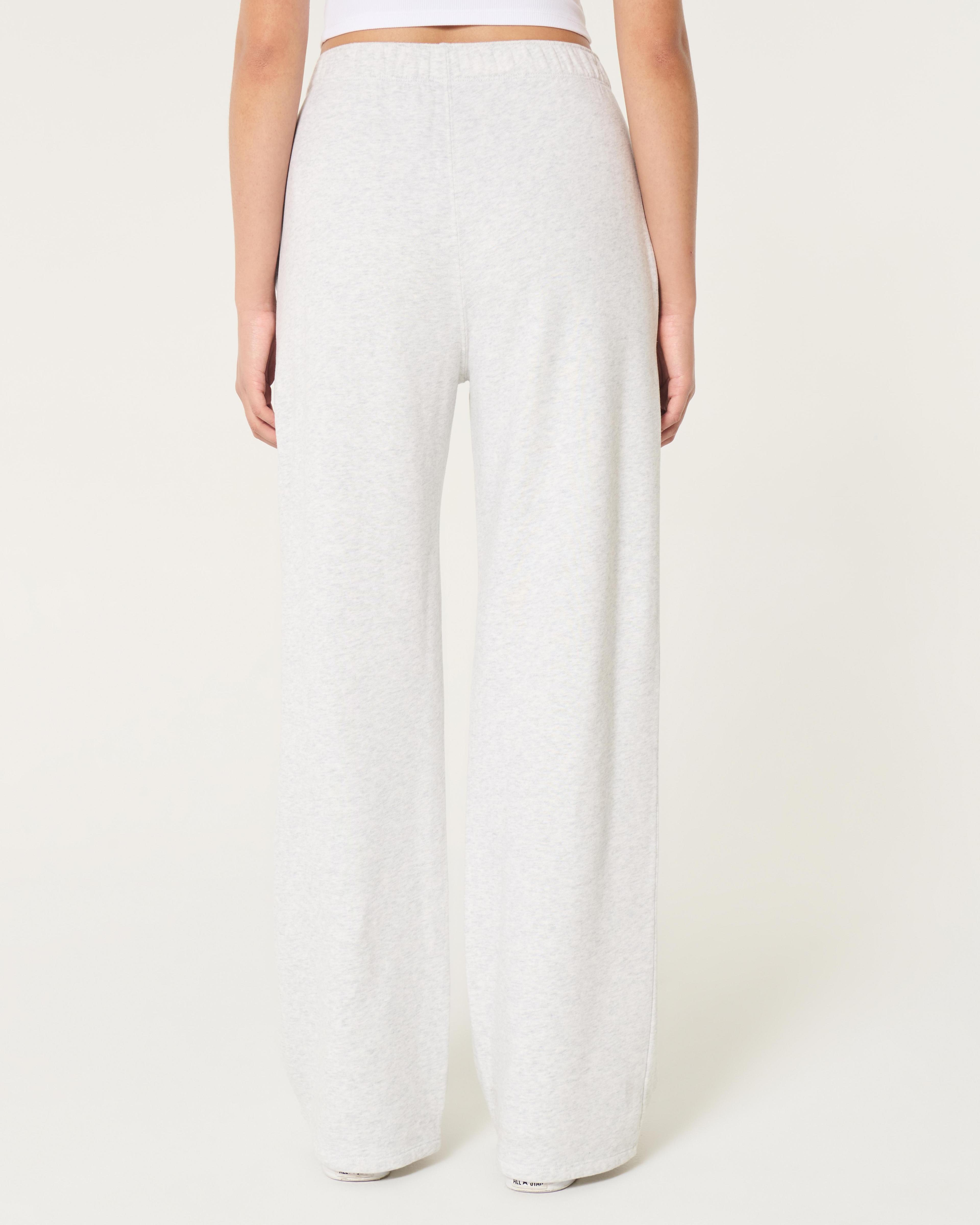 NYC Graphic Fleece Wide-Leg Pants Product Image