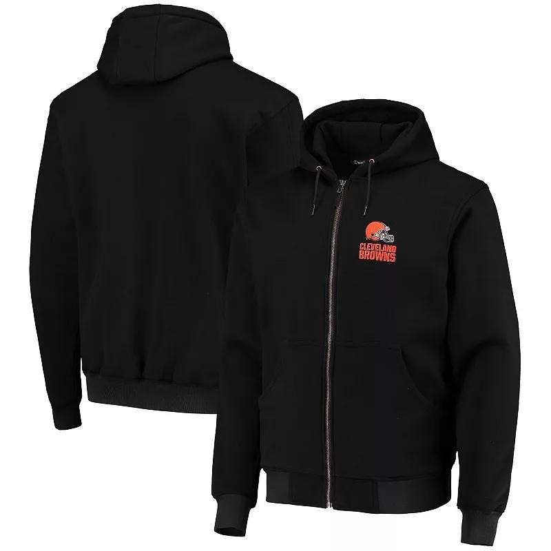 Mens Dunbrooke Cleveland Browns Craftsman Thermal-Lined Full-Zip Hoodie Product Image