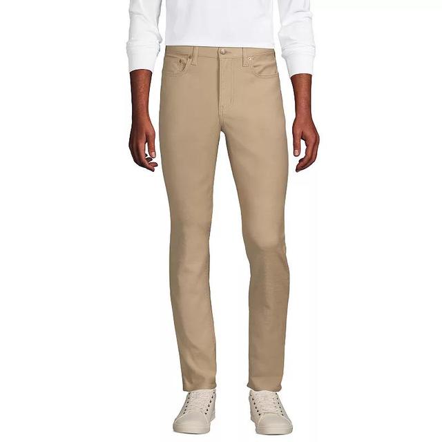 Mens Lands End Slim Fit French Terry Pants Product Image