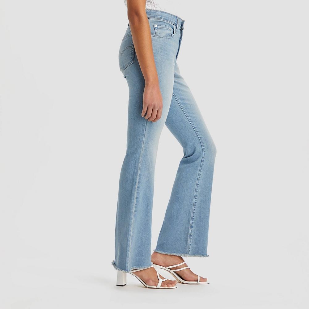 Womens Levis 726 High-Rise Flare Jeans Light Blue Product Image