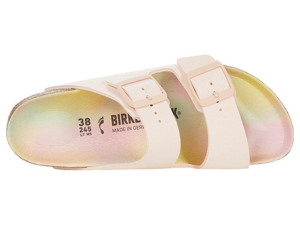 Birkenstock Arizona Earthy Vegan (Ombre Light Rose Birkibuc) Women's Shoes Product Image