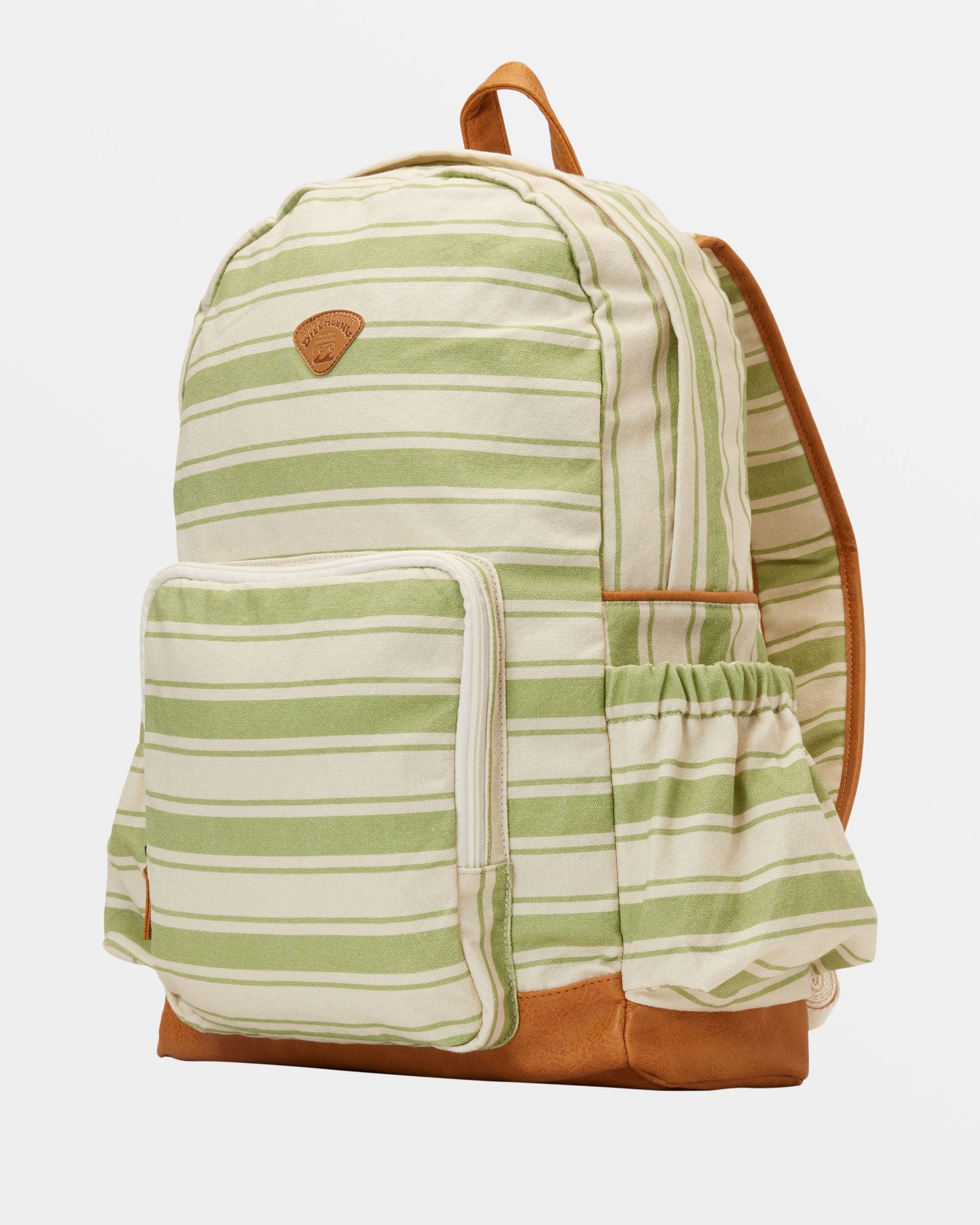 Home Abroad Canvas Backpack - Willow Female Product Image