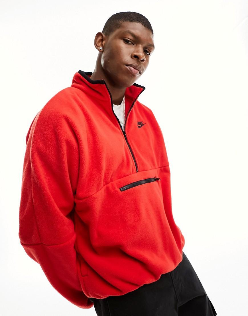 Nike Fleece Half Zip Sweatshirt Product Image