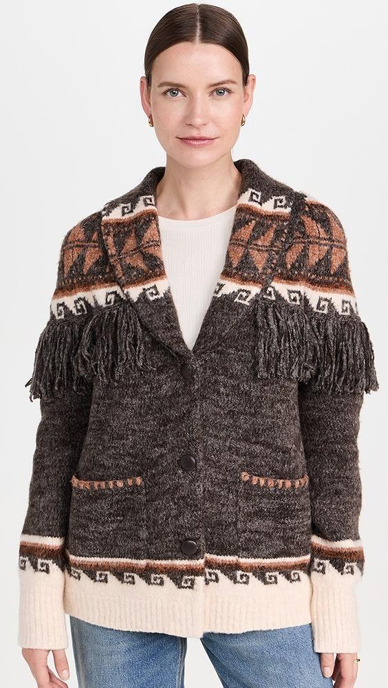 Saylor Ava Fair Isle Cardigan | Shopbop Product Image