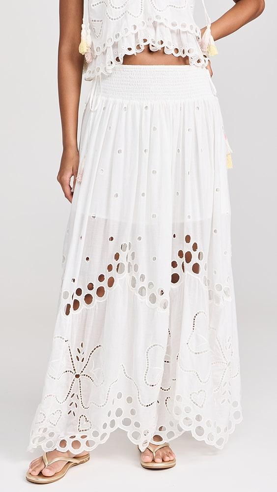 LoveShackFancy Cassaro Skirt | Shopbop Product Image