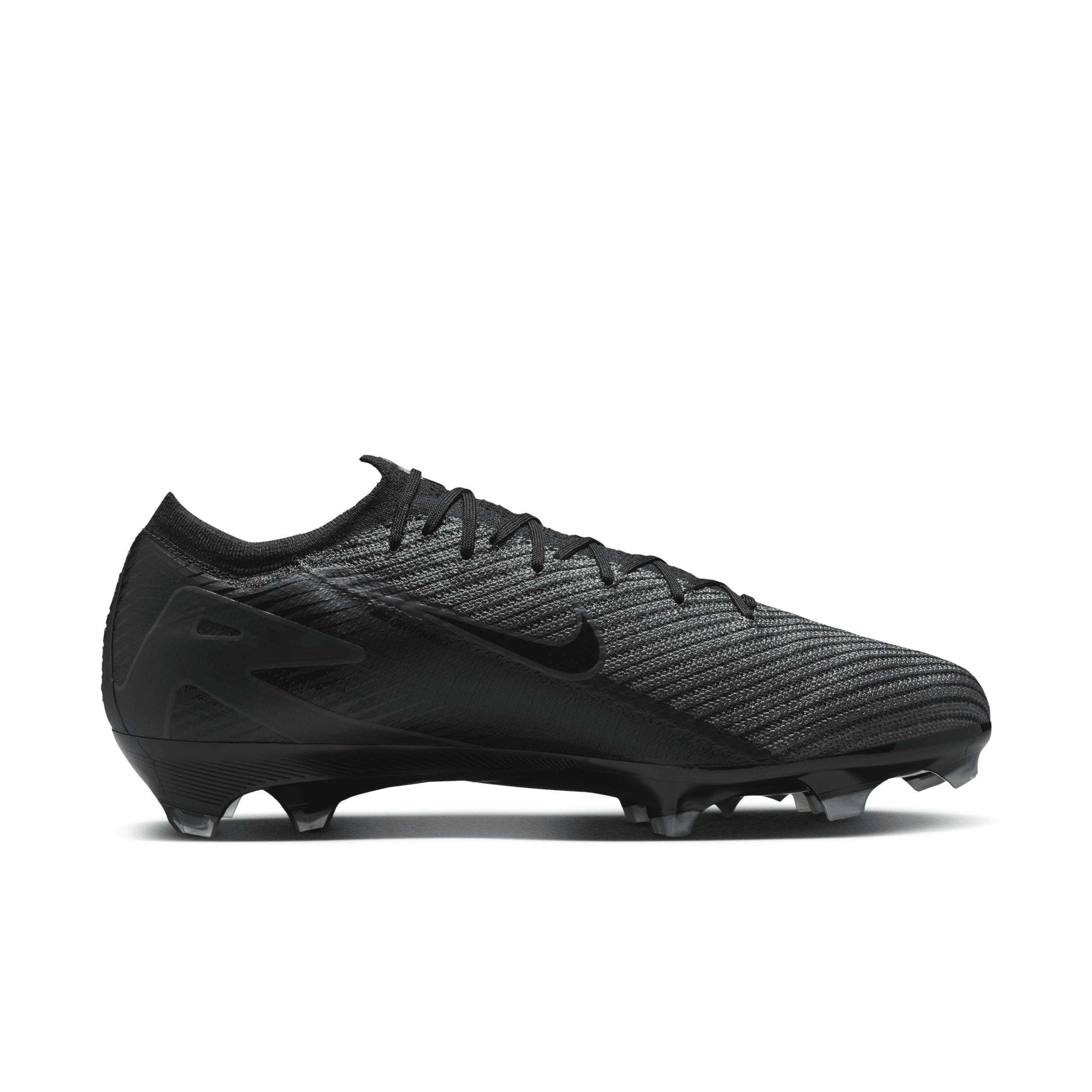 Nike Mens Zoom Vapor 16 Elite FG - Soccer Shoes Black/Black/Deep Jungle Product Image