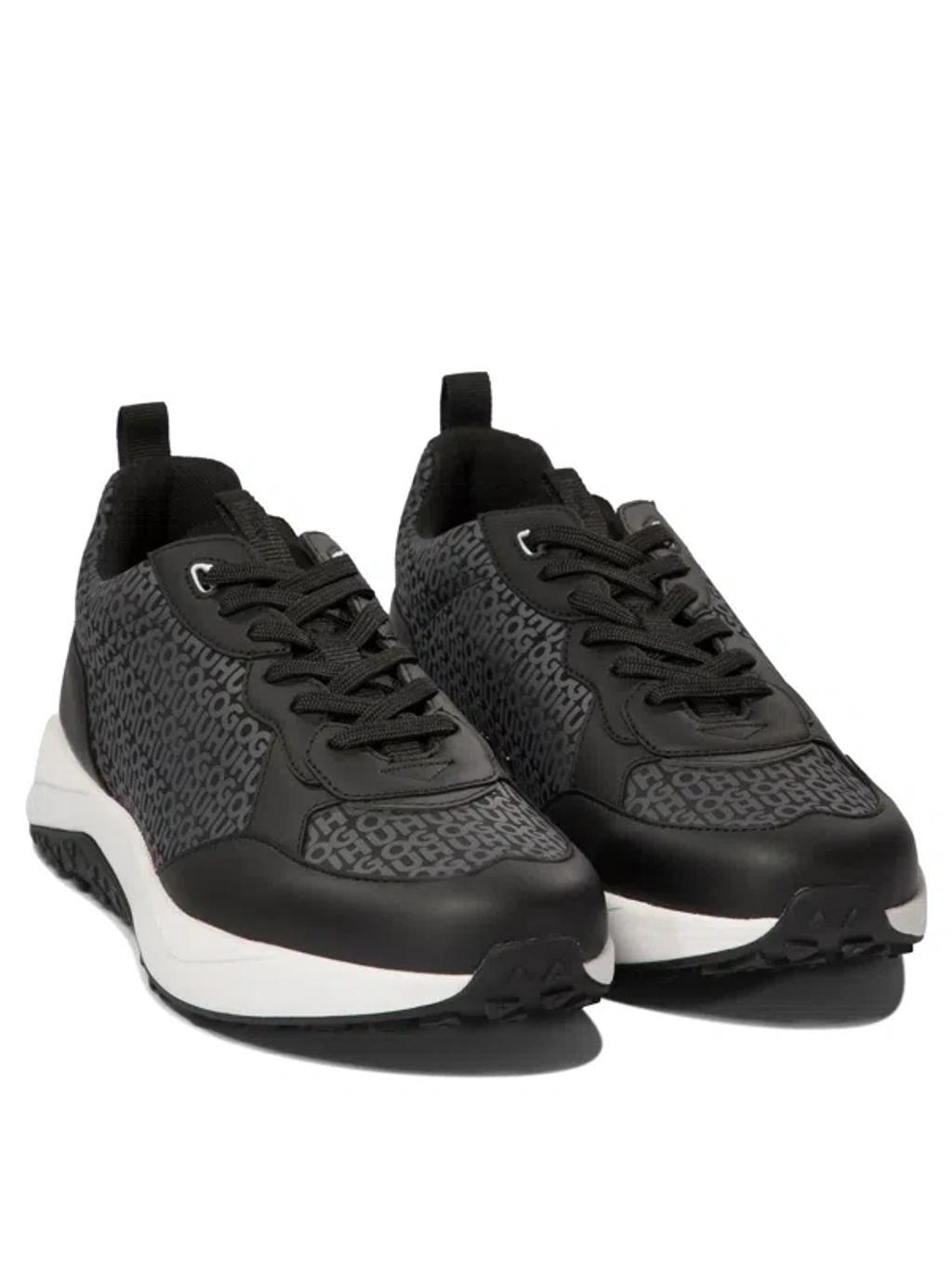 HUGO BOSS Kane Sneakers & Slip-on In Black Product Image