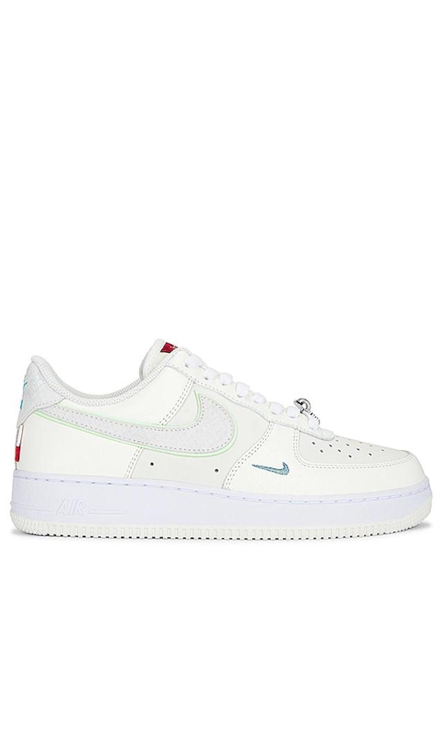 NIKE Air Force 1 '07 In Sail  Vapor Green  White  & University R Product Image