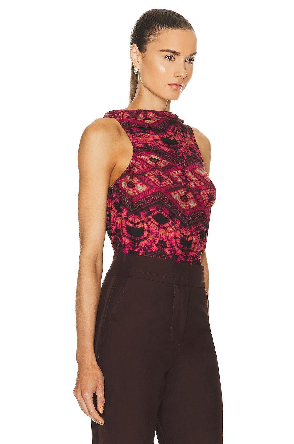 Ulla Johnson Fia Top in Red Product Image