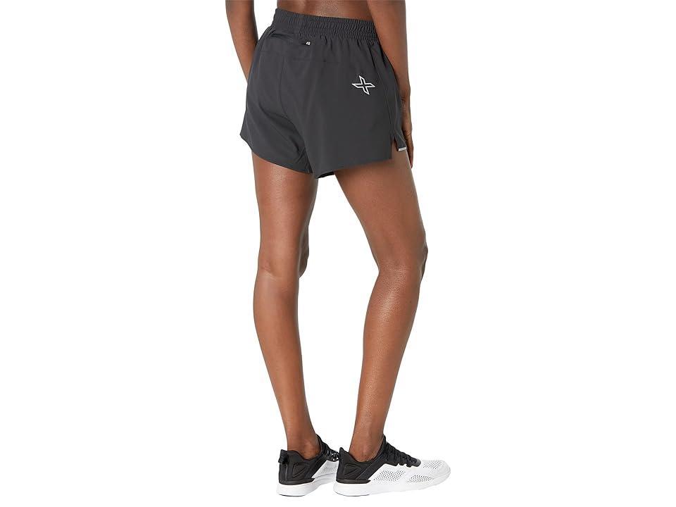 2XU Aero 5 Run Shorts Silver Reflective) Women's Shorts Product Image