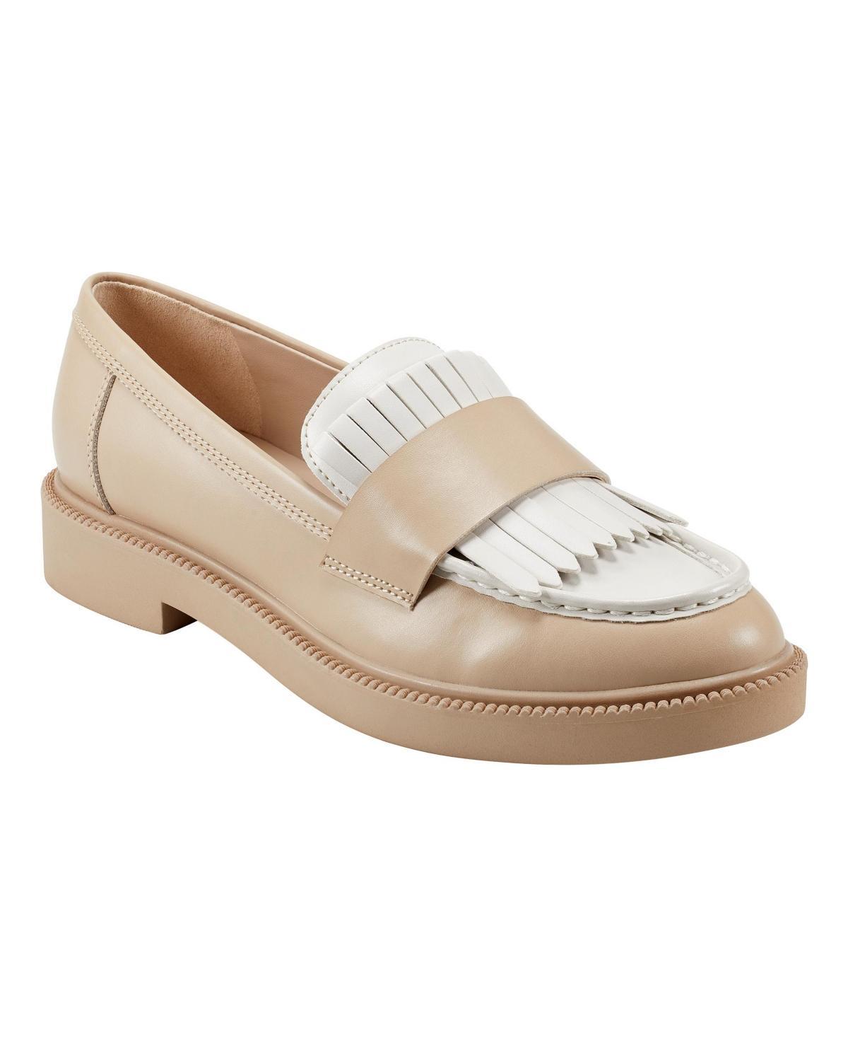 Marc Fisher Womens Calixy Almond Toe Slip-on Casual Loafers Product Image