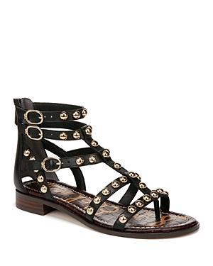 Sam Edelman Estella Studded Gladiator Sandal Rich Cognac Leather Product Image