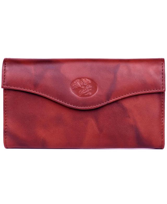 Julia Buxton Heiress RFID-Blocking Leather Organizer Clutch Product Image