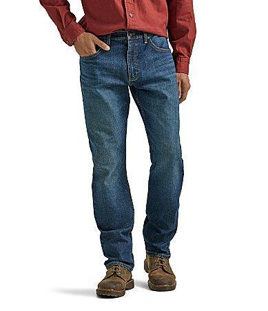 Wrangler Athletic Fit Tapered Leg Denim Jeans Product Image