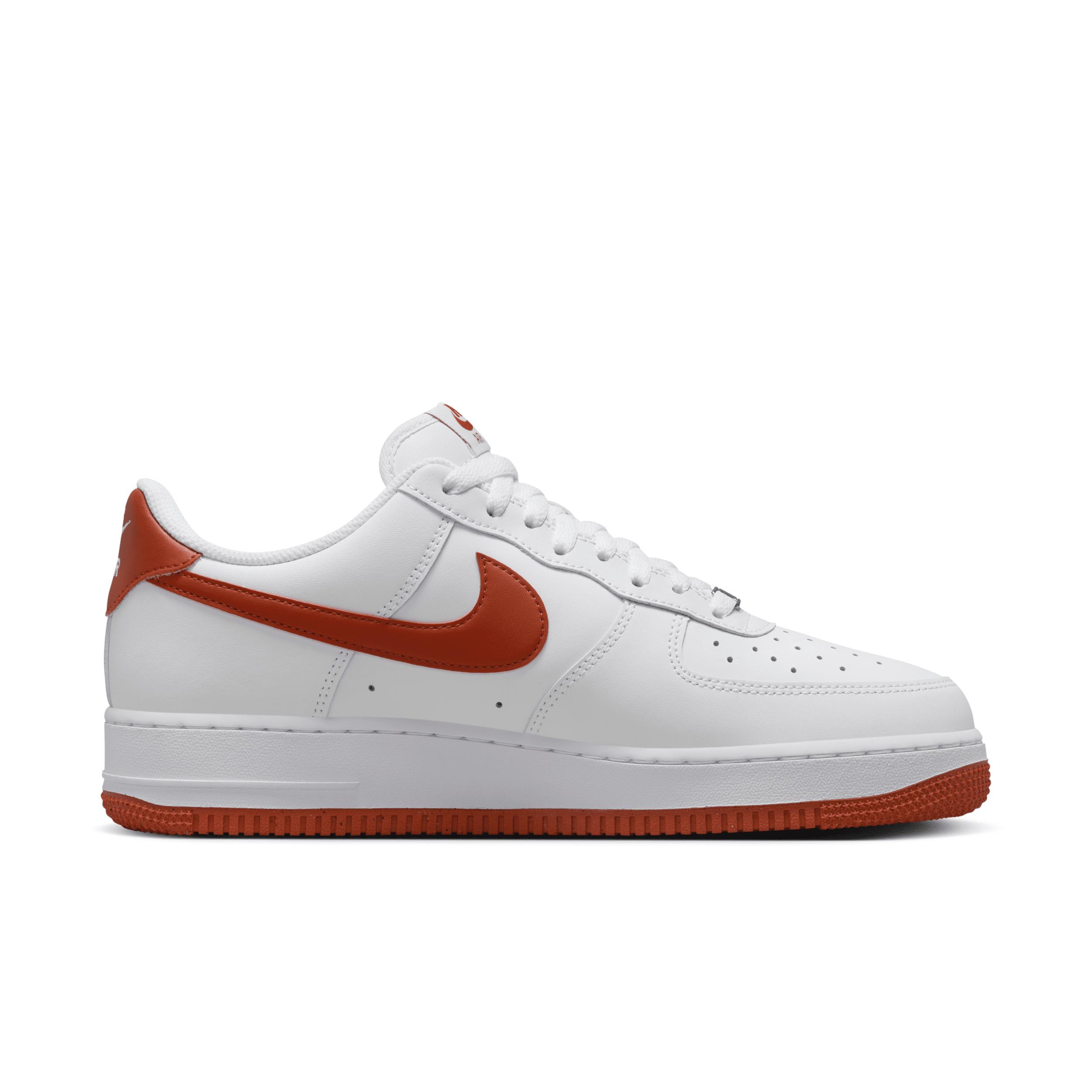 Nike Mens Nike Air Force 1 Low 07 - Mens Shoes White/Red/White Product Image