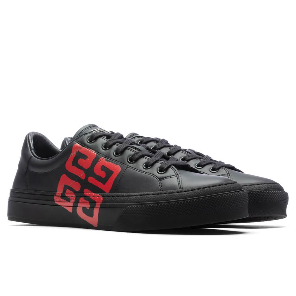 City Sport 4G Sneakers - Black/Dark Orange Male Product Image