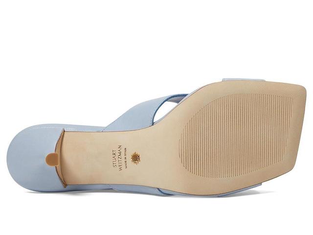 Stuart Weitzman Carmen 75 Slide (Cielo) Women's Sandals Product Image