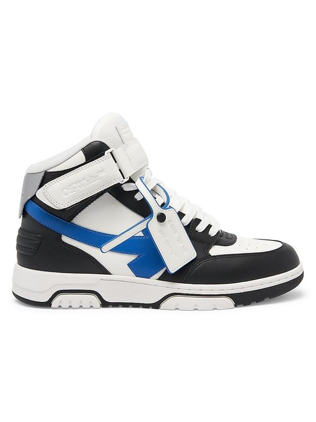 Mens Out Of Office Leather Mid-Top Sneakers Product Image