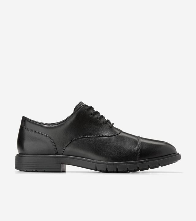 Cole Haan Mens Grandflex Dress Cap Toe Oxfords - Black Size 7.5 Product Image