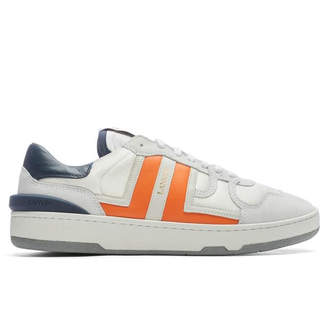 Clay Low Top Sneakers - Navy Blue/Orange Male Product Image