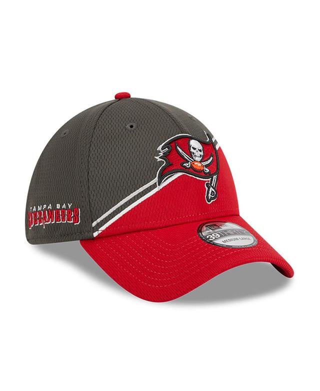 Mens New Era Pewter Tampa Bay Buccaneers 2023 Sideline 39THIRTY Flex Hat - Pewter Product Image